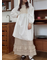 【WEB限定】胸元レース貼りチュニック
