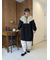 【WEB限定】胸元レース貼りチュニック
