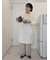 【WEB限定】胸元レース貼りチュニック