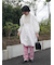 【WEB限定】胸元レース貼りチュニック
