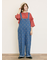 [接触冷感]袖フリルロゴ刺繍Tシャツ