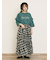 [接触冷感]袖フリルロゴ刺繍Tシャツ