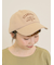【消臭効果】カレッジロゴ刺繍キャップ