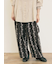 【M/Lサイズ】花刺繍パンツ