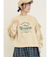 袖フリル切替えスウェット