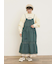 袖フリル切替えスウェット