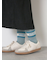 ロゴラインリブソックス