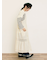ランダム刺繍入りワンピース