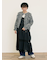 ランダム刺繍入りワンピース