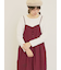 ランダム刺繍入りワンピース