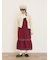 ランダム刺繍入りワンピース
