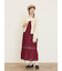 ランダム刺繍入りワンピース