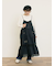 ランダム刺繍入りワンピース