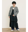 ランダム刺繍入りワンピース