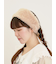 フェイクファーヘアバンド