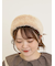 フェイクファーヘアバンド