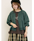 ランダム刺繍入りブラウス