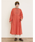 前身切替襟レースノースリーブ