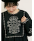【S/Mサイズ】配色刺繍ワンピース