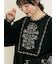 【S/Mサイズ】配色刺繍ワンピース