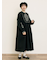 【S/Mサイズ】配色刺繍ワンピース