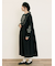 【S/Mサイズ】配色刺繍ワンピース