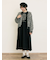 【S/Mサイズ】配色刺繍ワンピース