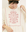 【S/Mサイズ】配色刺繍ワンピース