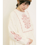 【S/Mサイズ】配色刺繍ワンピース