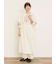 【S/Mサイズ】配色刺繍ワンピース