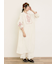 【S/Mサイズ】配色刺繍ワンピース
