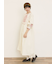 【S/Mサイズ】配色刺繍ワンピース