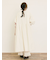 【S/Mサイズ】配色刺繍ワンピース
