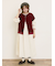 【S/Mサイズ】配色刺繍ワンピース