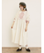 【S/Mサイズ】配色刺繍ワンピース