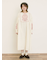 【S/Mサイズ】配色刺繍ワンピース