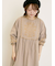 【S/Mサイズ】配色刺繍ワンピース