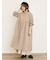【S/Mサイズ】配色刺繍ワンピース