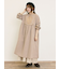 【S/Mサイズ】配色刺繍ワンピース