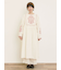 【S/Mサイズ】配色刺繍ワンピース