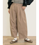 【M/Lサイズ】裾ダーツ立体パンツ