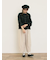 【M/Lサイズ】裾ダーツ立体パンツ