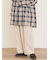 【M/Lサイズ】裾ダーツ立体パンツ