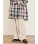 【M/Lサイズ】裾ダーツ立体パンツ