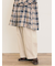 【M/Lサイズ】裾ダーツ立体パンツ