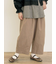 【M/Lサイズ】裾ダーツ立体パンツ