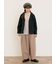【M/Lサイズ】裾ダーツ立体パンツ