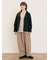 【M/Lサイズ】裾ダーツ立体パンツ