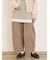 【M/Lサイズ】裾ダーツ立体パンツ