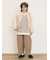 【M/Lサイズ】裾ダーツ立体パンツ